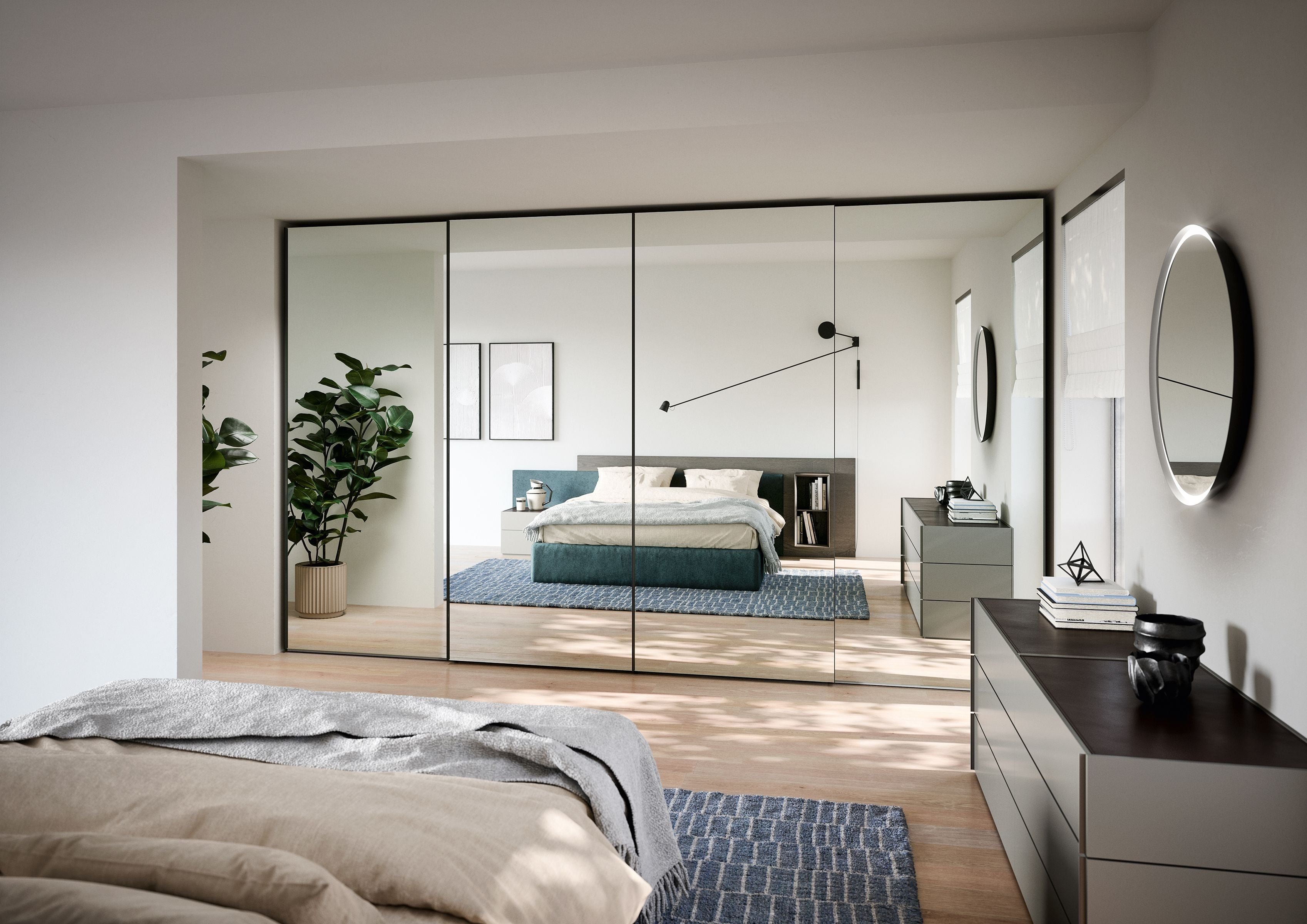 CRYSTAL Sliding Door Wardrobe