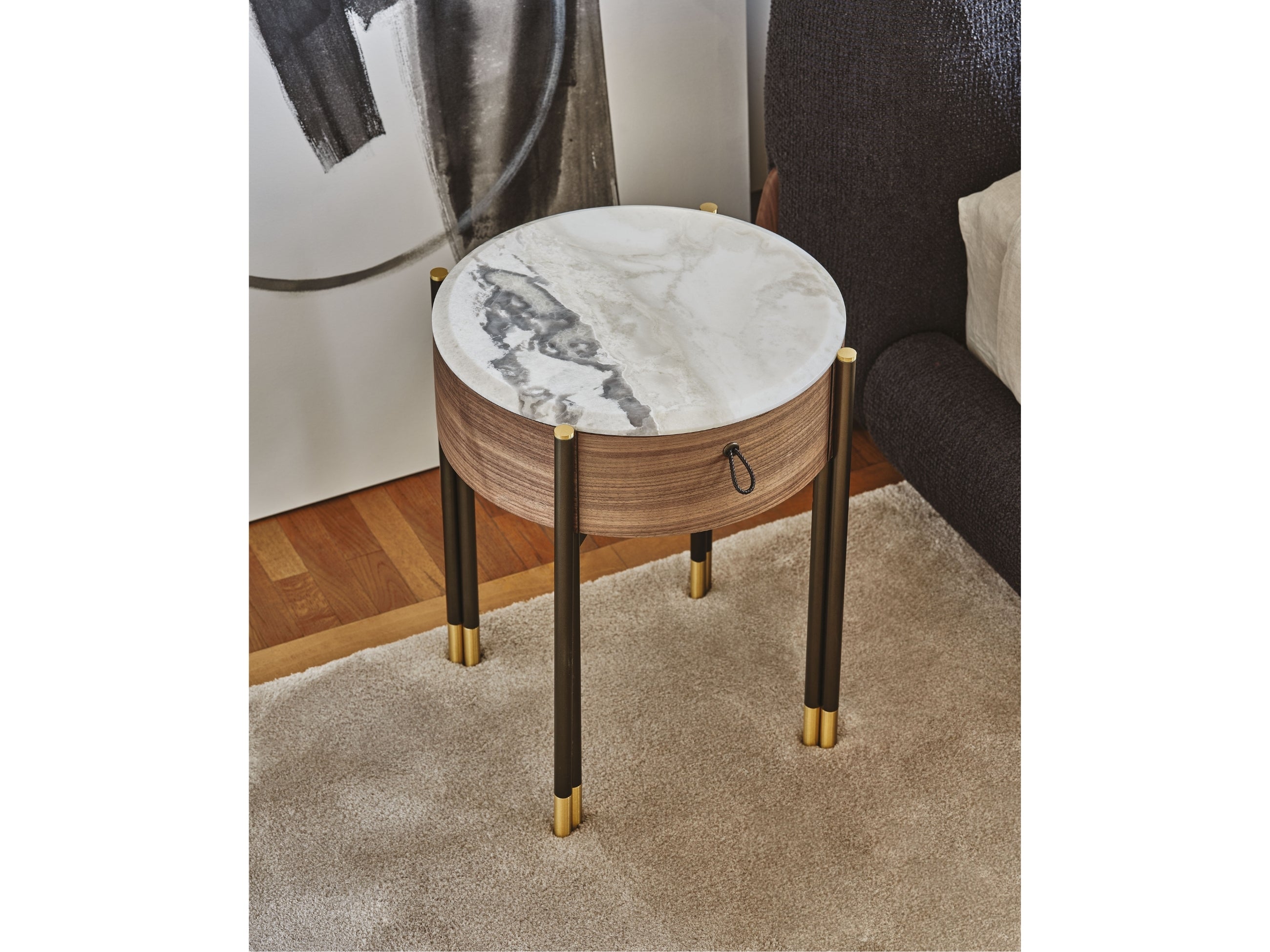 BAYUS TONDO 44 Bedside Table